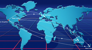 International moving services.